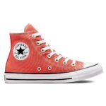 Converse Chuck Taylor All Star Hi canvas sneakers in fire opal