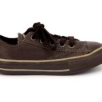 Leather Converse Chuck Taylor All Star low-top sneaker.
