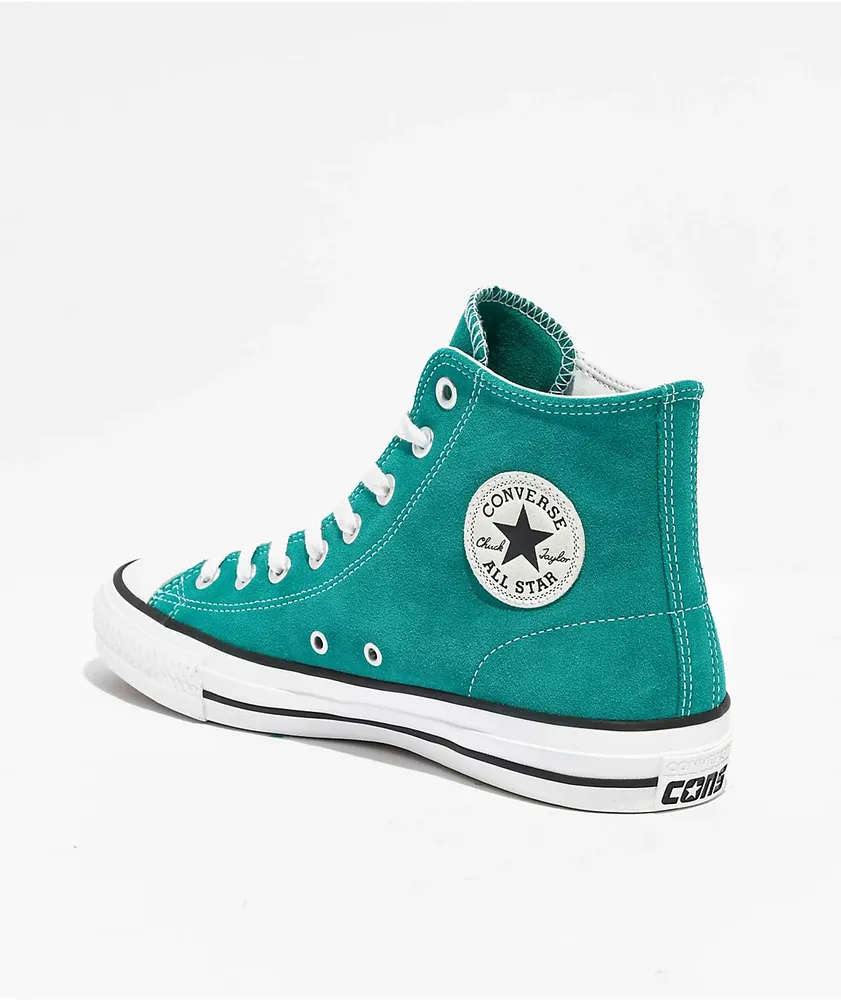Converse-Chuck-Taylor-All-Star-Pro-Magic-Peacock-Suede-Skate-Shoes-_375325-back-US.jpg_large Teal Converse Chuck Taylor All Star high-top sneaker - Image 1