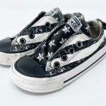 Converse toddler star-patterned slip-on sneaker