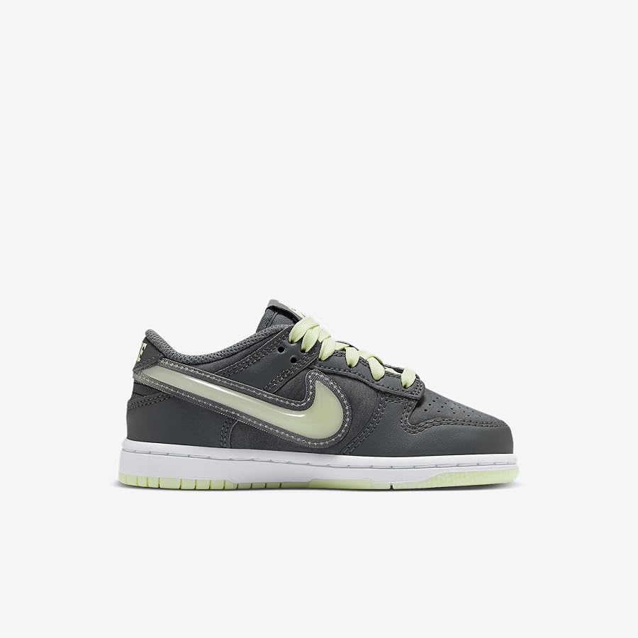 61wsxf7nKoL._AC_UY900_ Nike Dunk Low GS Iron Grey / Cool Grey - Lime Ice - - Image 1