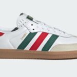 adidas Samba OG Off White / College Red - Green 