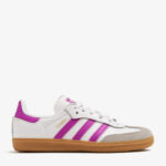 adidas Samba OG White / Purple Burgundy - Women